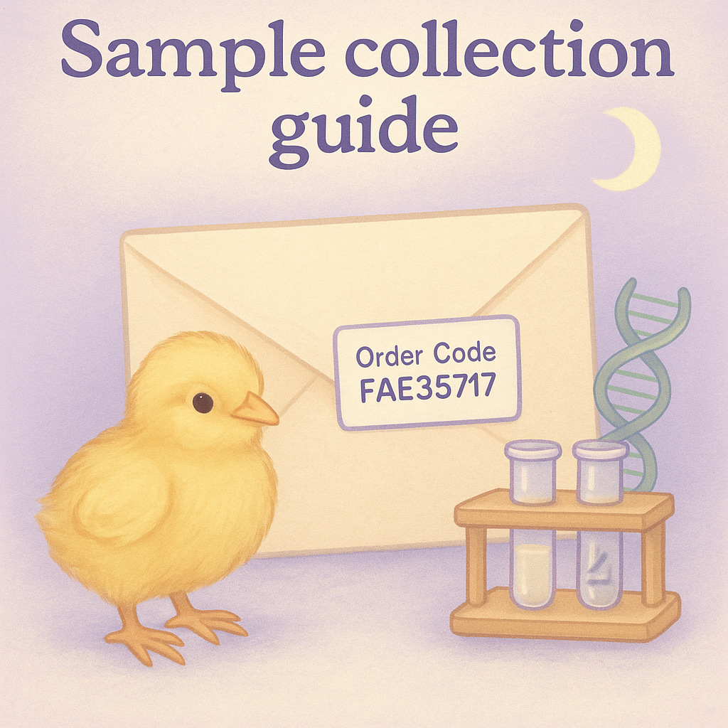 Sample collection illustration
