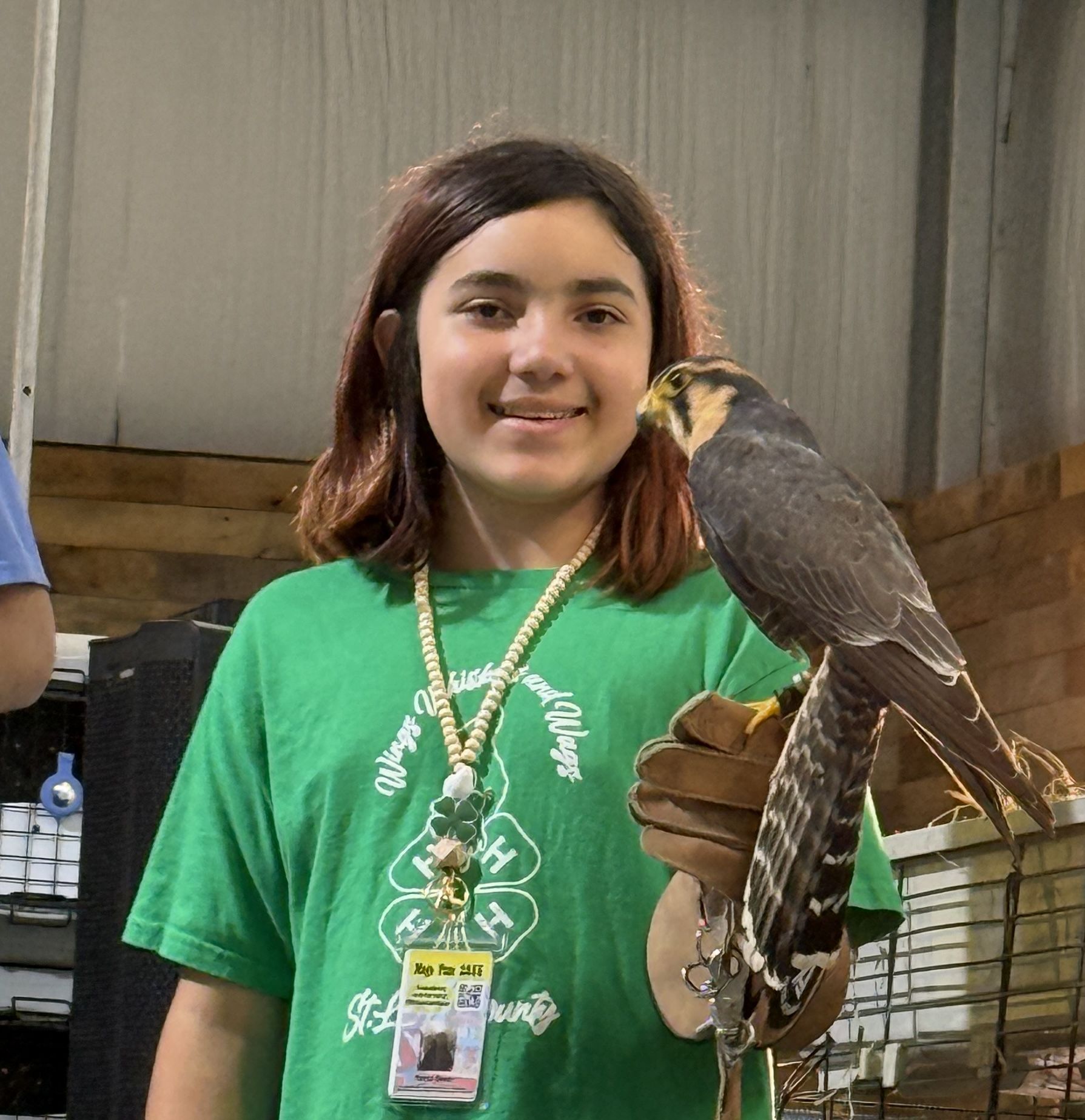 Family working together in the Little Haven DNA lab